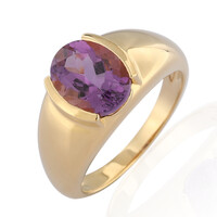 Uruguay-Amethyst-Silberring (de Melo)