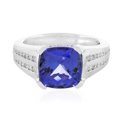 AAA-Tansanit-Goldring (de Melo)