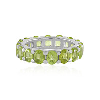 Peridot-Silberring