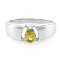 Brasilianischer Chrysoberyll-Herren-Silberring