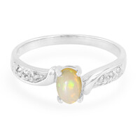 Indonesischer Opal-Silberring