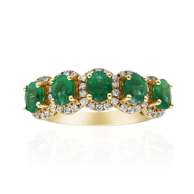 AAA-Sambia-Smaragd-Goldring (CIRARI)