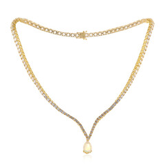 Welo-Opal-Silbercollier