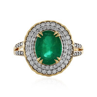AAA-Sambia-Smaragd-Goldring (D'vyere)