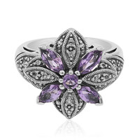 Amethyst-Silberring