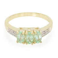 Brasilianischer Paraiba-Turmalin-Goldring