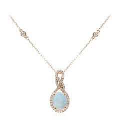AAA-Welo-Opal-Goldhalskette (CIRARI)