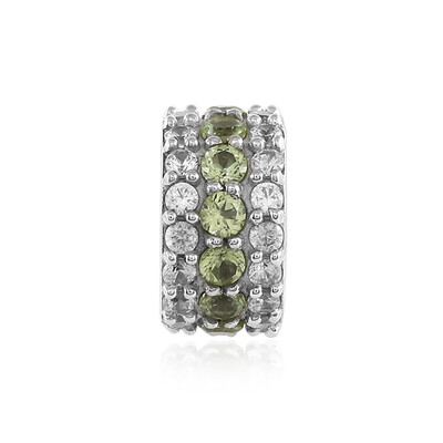 Peridot-Silberanhänger (MONOSONO COLLECTION)