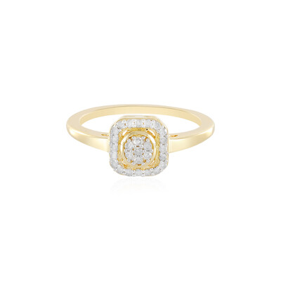I2 (I) Diamant-Silberring