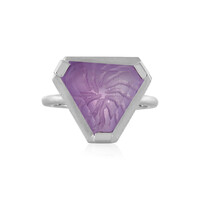 Lavendel-Amethyst-Silberring