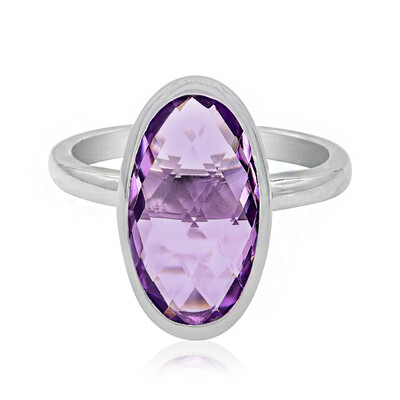 Lavendel-Amethyst-Silberring (MONOSONO COLLECTION)