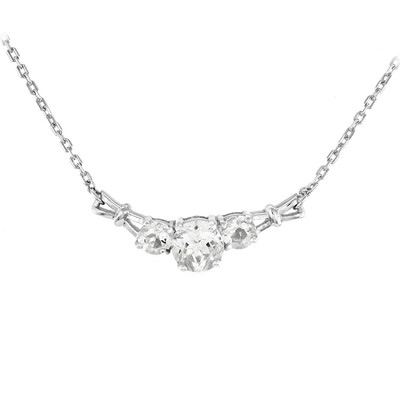 Petalit-Silbercollier