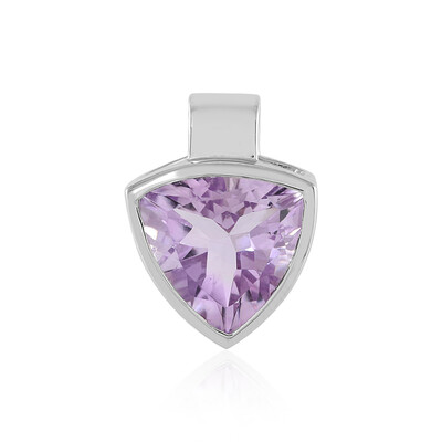Lavendel-Amethyst-Silberanhänger