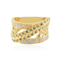Diamant-Silberring