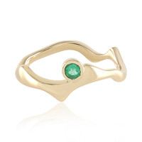 Russischer Smaragd-Goldring (de Melo)