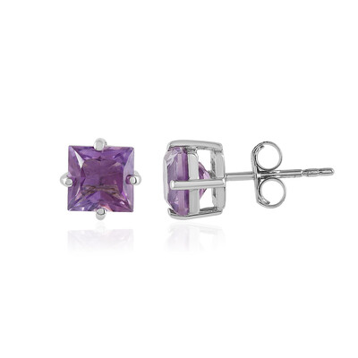 Amethyst-Silberohrringe