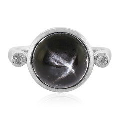 Indischer Stern-Diopsid-Silberring