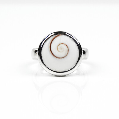 Shiva-Auge-Silberring