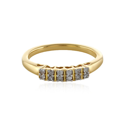 I1 (I) Diamant-Silberring