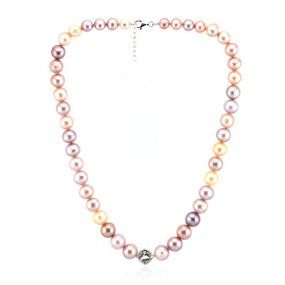 Ming-Perlen-Silbercollier (TPC)