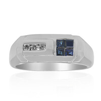 Blauer Ceylon-Saphir-Goldring (CIRARI)