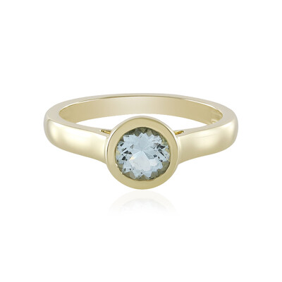 Aquamarin-Goldring