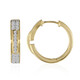SI1 (G) Brillant-Goldohrringe (Annette)