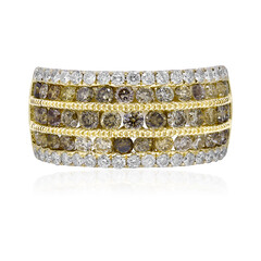 SI2 Fancy-Diamant-Goldring (CIRARI)