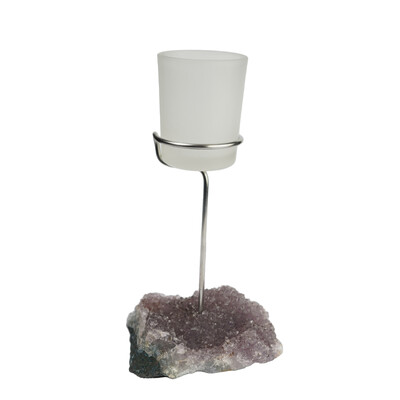 Amethyst-Teelichthalter (Lapis Vitalis)