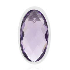 Lavendel-Amethyst-Silberanhänger