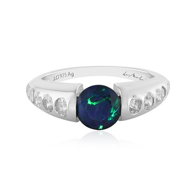 Mezezo-Opal-Silberring (de Melo)