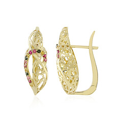 Edelstein-Goldohrringe (Ornaments by de Melo)