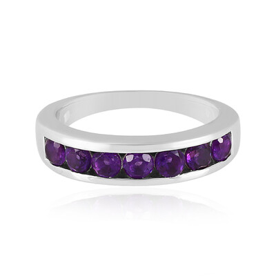 Sibirischer Amethyst-Silberring
