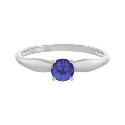 AAA-Tansanit-Platinring