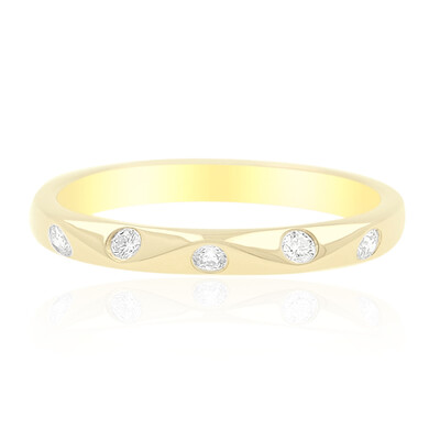 Lupenreiner (F) Brillant-Goldring (LUCENT DIAMONDS)