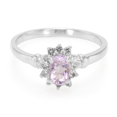 Lavendel-Amethyst-Silberring