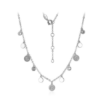 Zirkon-Messingcollier (Juwelo Style)