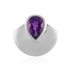 Uruguay-Amethyst-Silberanhänger (de Melo)