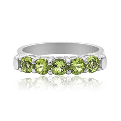 Peridot-Silberring