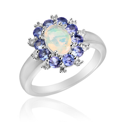 Welo-Opal-Silberring