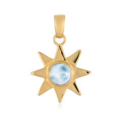 Larimar-Silberanhänger