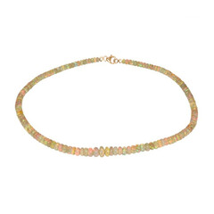 Welo-Opal-Goldhalskette