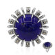 Lapislazuli-Silberring (Annette classic)