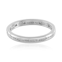 I2 (I) Diamant-Silberring