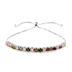 Turmalin-Silberarmband