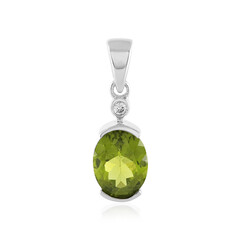 Peridot-Silberanhänger