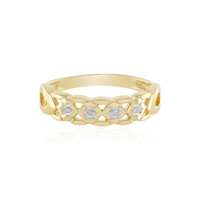I2 (J) Diamant-Silberring