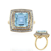 AAA-Santa Maria Afrikana-Aquamarin-Goldring (D'vyere)