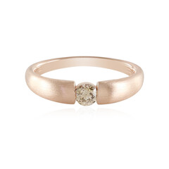 VS2 Schokoladen-Brillant-Goldring