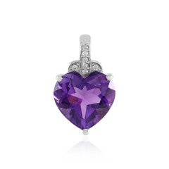 Sibirischer Amethyst-Silberanhänger
